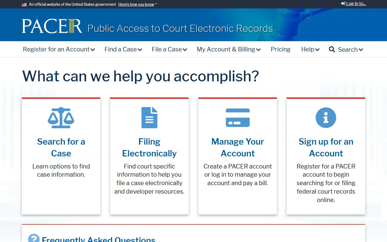 Owen County court dockets compared with PACER federal court records
